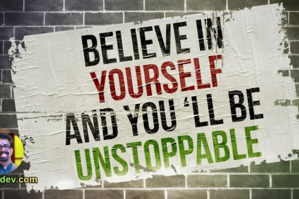 "Believe in the power of your dreams and never let go. The future belongs to those who dare to dream big."