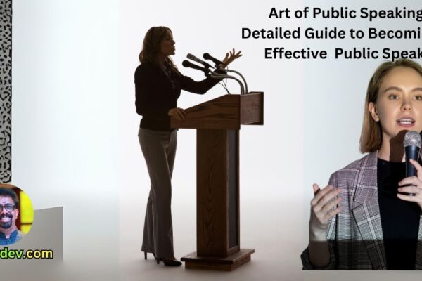 Art of Public Speaking: Detailed Guide to Becoming an Effective Public Speaker Public speaking is a valuable skill that can significantly impact your personal and professional life. Whether you're addressing a small group or a large audience, effective public speaking can help you communicate your ideas clearly, persuade others, and establish yourself as a confident and competent leader. This article outlines a detailed, step-by-step guide to becoming an effective public speaker. Step 1: Understand the Basics of Public Speaking 1. Know Your Purpose: Determine why you are speaking. Are you informing, persuading, entertaining, or motivating your audience? Your purpose will guide the content and delivery of your speech. 2. Know Your Audience: Understand who you are speaking to. Consider their interests, knowledge level, and what they hope to gain from your speech. Tailoring your message to your audience makes it more engaging and effective. 3. Know Your Environment: Familiarize yourself with the venue and available equipment. Whether it's a microphone, a podium, or visual aids, knowing your environment helps reduce anxiety and technical issues. Step 2: Prepare Thoroughly 1. Research Your Topic: Ensure you have a deep understanding of your topic. Use reliable sources to gather information and data that support your message. 2. Organize Your Content: Structure your speech with a clear beginning, middle, and end. An effective speech typically includes an introduction, main points with supporting details, and a conclusion. 3. Write a Strong Introduction: Your introduction should grab the audience’s attention and provide a preview of what you will discuss. Use a quote, question, or interesting fact to engage your listeners. 4. Develop Clear Main Points: Organize your main points logically and support them with evidence, examples, and anecdotes. Each point should be easy to follow and connect back to your main message. 5. Craft a Memorable Conclusion: Summarize your key points and reinforce your message. Leave your audience with a call to action or a thought-provoking statement. Step 3: Practice, Practice, Practice 1. Rehearse Your Speech: Practice delivering your speech multiple times. Focus on your timing, transitions, and overall flow. Rehearsing helps you become more familiar with your content and boosts confidence. 2. Record Yourself: Recording your speech allows you to review your delivery and identify areas for improvement. Pay attention to your tone, pace, and body language. 3. Seek Feedback: Practice in front of friends, family, or colleagues and ask for constructive feedback. Use their suggestions to refine your speech and delivery. 4. Use Visual Aids Effectively: If using slides or other visual aids, ensure they enhance your message rather than distract from it. Practice incorporating them smoothly into your speech. Step 4: Develop Strong Delivery Skills 1. Focus on Body Language: Your body language should convey confidence and enthusiasm. Maintain good posture, make eye contact, and use natural gestures to emphasize points. 2. Use Vocal Variety: Vary your pitch, pace, and volume to keep your audience engaged. Avoid speaking in a monotone voice, as it can make your speech dull and uninteresting. 3. Pause for Effect: Use pauses strategically to emphasize key points and give your audience time to absorb information. Pausing also helps you control your pace and reduce filler words. 4. Practice Good Diction: Ensure your words are clear and easy to understand. Pronounce each word properly and avoid mumbling. 5. Be Authentic: Authenticity resonates with audiences. Speak naturally, be yourself, and share personal stories or experiences when appropriate. Step 5: Manage Anxiety 1. Prepare Mentally: Visualization techniques can help you mentally prepare for your speech. Imagine yourself delivering your speech confidently and receiving positive feedback. 2. Breathing Exercises: Deep breathing exercises can help calm nerves and reduce anxiety. Practice deep, slow breaths before and during your speech. 3. Positive Affirmations: Use positive affirmations to boost your confidence. Remind yourself of your preparation and ability to succeed. 4. Start Small: If you are new to public speaking, start with smaller, less intimidating audiences and gradually work your way up to larger groups. Step 6: Engage Your Audience 1. Ask Questions: Involve your audience by asking questions. This encourages participation and keeps them engaged. 2. Use Stories and Examples: Personal stories and real-life examples make your speech more relatable and memorable. 3. Interact with the Audience: Acknowledge your audience’s reactions and adjust your delivery accordingly. Interaction creates a dynamic and engaging atmosphere. 4. Encourage Participation: Depending on the context, you can encourage audience participation through activities, discussions, or Q&A sessions. Step 7: Continual Improvement 1. Reflect on Your Performance: After each speech, take time to reflect on what went well and what could be improved. Identify specific areas for growth and set goals for future presentations. 2. Learn from Others: Watch and learn from accomplished public speakers. Observe their techniques, delivery styles, and how they engage their audience. 3. Take Public Speaking Courses: Consider enrolling in public speaking courses or joining organizations like Toastmasters to receive structured training and feedback. 4. Stay Informed: Keep up with trends and best practices in public speaking. Read books, attend workshops, and stay engaged with the public speaking community. Becoming an effective public speaker is a journey that requires dedication, practice, and a willingness to learn and grow. By understanding the basics, preparing thoroughly, practicing diligently, developing strong delivery skills, managing anxiety, engaging your audience, and continually seeking improvement, you can master the art of public speaking. Remember, the key to success lies in your commitment to the process and your passion for sharing your message with the world. Keep pushing forward, and you’ll find yourself speaking with confidence and impact. Art of Public Speaking: Detailed Guide to Becoming an Effective Public Speaker Public speaking is a valuable skill that can significantly impact your personal and professional life. Whether you're addressing a small group or a large audience, effective public speaking can help you communicate your ideas clearly, persuade others, and establish yourself as a confident and competent leader. This article outlines a detailed, step-by-step guide to becoming an effective public speaker. Step 1: Understand the Basics of Public Speaking 1. Know Your Purpose: Determine why you are speaking. Are you informing, persuading, entertaining, or motivating your audience? Your purpose will guide the content and delivery of your speech. 2. Know Your Audience: Understand who you are speaking to. Consider their interests, knowledge level, and what they hope to gain from your speech. Tailoring your message to your audience makes it more engaging and effective. 3. Know Your Environment: Familiarize yourself with the venue and available equipment. Whether it's a microphone, a podium, or visual aids, knowing your environment helps reduce anxiety and technical issues. Step 2: Prepare Thoroughly 1. Research Your Topic: Ensure you have a deep understanding of your topic. Use reliable sources to gather information and data that support your message. 2. Organize Your Content: Structure your speech with a clear beginning, middle, and end. An effective speech typically includes an introduction, main points with supporting details, and a conclusion. 3. Write a Strong Introduction: Your introduction should grab the audience’s attention and provide a preview of what you will discuss. Use a quote, question, or interesting fact to engage your listeners. 4. Develop Clear Main Points: Organize your main points logically and support them with evidence, examples, and anecdotes. Each point should be easy to follow and connect back to your main message. 5. Craft a Memorable Conclusion: Summarize your key points and reinforce your message. Leave your audience with a call to action or a thought-provoking statement. Step 3: Practice, Practice, Practice 1. Rehearse Your Speech: Practice delivering your speech multiple times. Focus on your timing, transitions, and overall flow. Rehearsing helps you become more familiar with your content and boosts confidence. 2. Record Yourself: Recording your speech allows you to review your delivery and identify areas for improvement. Pay attention to your tone, pace, and body language. 3. Seek Feedback: Practice in front of friends, family, or colleagues and ask for constructive feedback. Use their suggestions to refine your speech and delivery. 4. Use Visual Aids Effectively: If using slides or other visual aids, ensure they enhance your message rather than distract from it. Practice incorporating them smoothly into your speech. Step 4: Develop Strong Delivery Skills 1. Focus on Body Language: Your body language should convey confidence and enthusiasm. Maintain good posture, make eye contact, and use natural gestures to emphasize points. 2. Use Vocal Variety: Vary your pitch, pace, and volume to keep your audience engaged. Avoid speaking in a monotone voice, as it can make your speech dull and uninteresting. 3. Pause for Effect: Use pauses strategically to emphasize key points and give your audience time to absorb information. Pausing also helps you control your pace and reduce filler words. 4. Practice Good Diction: Ensure your words are clear and easy to understand. Pronounce each word properly and avoid mumbling. 5. Be Authentic: Authenticity resonates with audiences. Speak naturally, be yourself, and share personal stories or experiences when appropriate. Step 5: Manage Anxiety 1. Prepare Mentally: Visualization techniques can help you mentally prepare for your speech. Imagine yourself delivering your speech confidently and receiving positive feedback. 2. Breathing Exercises: Deep breathing exercises can help calm nerves and reduce anxiety. Practice deep, slow breaths before and during your speech. 3. Positive Affirmations: Use positive affirmations to boost your confidence. Remind yourself of your preparation and ability to succeed. 4. Start Small: If you are new to public speaking, start with smaller, less intimidating audiences and gradually work your way up to larger groups. Step 6: Engage Your Audience 1. Ask Questions: Involve your audience by asking questions. This encourages participation and keeps them engaged. 2. Use Stories and Examples: Personal stories and real-life examples make your speech more relatable and memorable. 3. Interact with the Audience: Acknowledge your audience’s reactions and adjust your delivery accordingly. Interaction creates a dynamic and engaging atmosphere. 4. Encourage Participation: Depending on the context, you can encourage audience participation through activities, discussions, or Q&A sessions. Step 7: Continual Improvement 1. Reflect on Your Performance: After each speech, take time to reflect on what went well and what could be improved. Identify specific areas for growth and set goals for future presentations. 2. Learn from Others: Watch and learn from accomplished public speakers. Observe their techniques, delivery styles, and how they engage their audience. 3. Take Public Speaking Courses: Consider enrolling in public speaking courses or joining organizations like Toastmasters to receive structured training and feedback. 4. Stay Informed: Keep up with trends and best practices in public speaking. Read books, attend workshops, and stay engaged with the public speaking community. Becoming an effective public speaker is a journey that requires dedication, practice, and a willingness to learn and grow. By understanding the basics, preparing thoroughly, practicing diligently, developing strong delivery skills, managing anxiety, engaging your audience, and continually seeking improvement, you can master the art of public speaking. Remember, the key to success lies in your commitment to the process and your passion for sharing your message with the world. Keep pushing forward, and you’ll find yourself speaking with confidence and impact. Mastering the Art of Public Speaking: A Step-by-Step Guide to Becoming an Effective Speaker