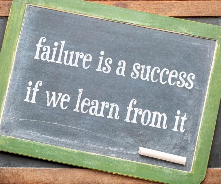 Failure is the condiment that gives success its flavor