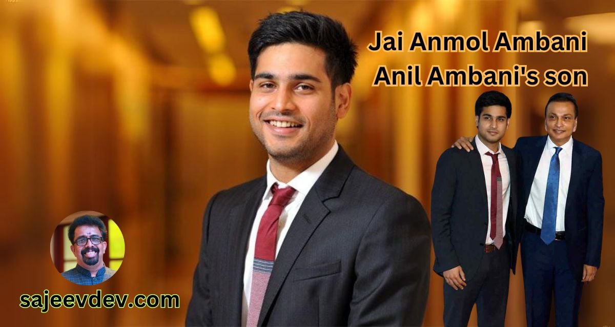 Jai Anmol Ambani Business professional ‧ Anil Ambani's son