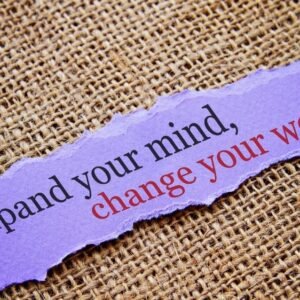 When you change your thoughts, remember to also change your world