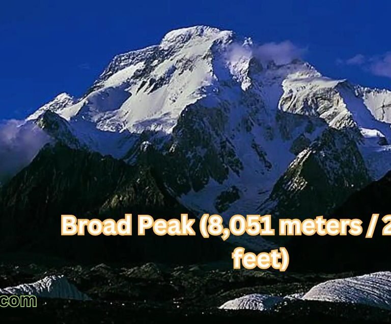 Broad Peak (8,051 meters / 26,414 feet)