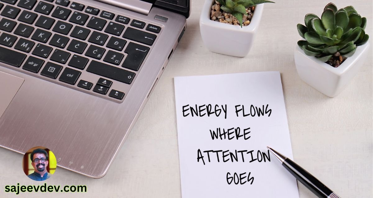 Energy Flows Where Attention Goes