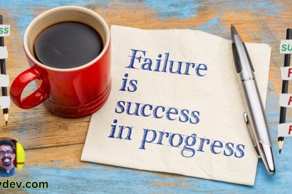 Failure is a Stepping Stone, Not the End