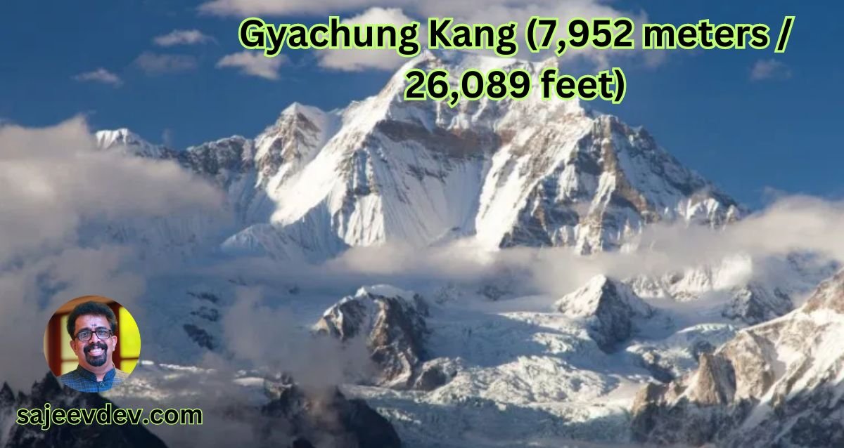 Gyachung Kang (7,952 meters / 26,089 feet)