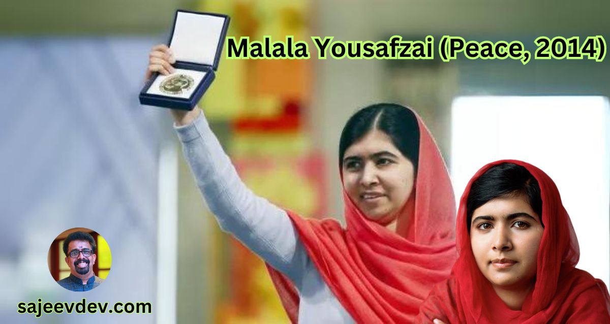 Malala Yousafzai (Peace, 2014)