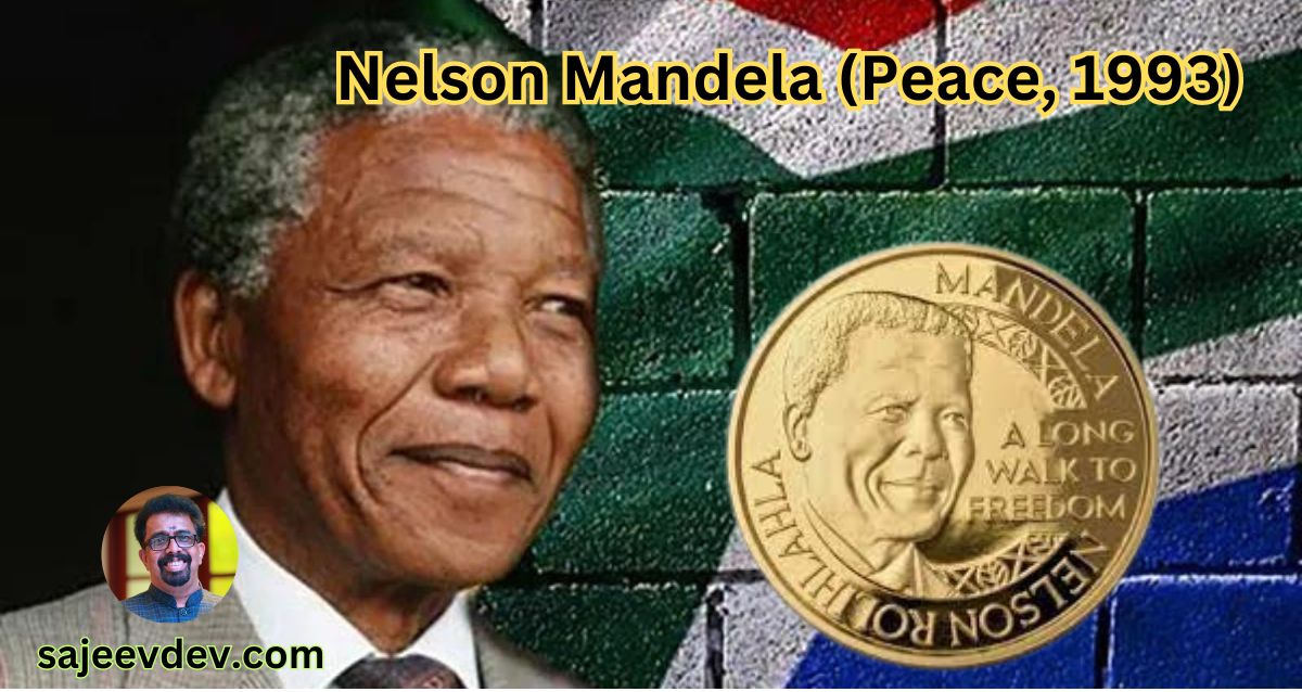 Nelson Mandela (Peace, 1993)