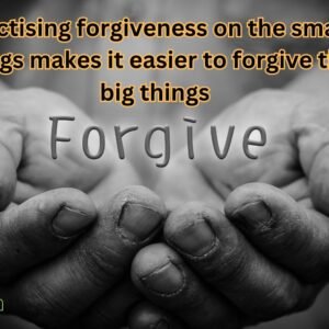 Forgiveness is a concept deeply intertwined with mental and emotional well-being