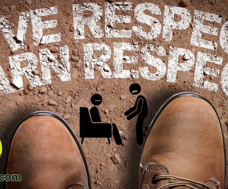 Respect is earned, not demanded