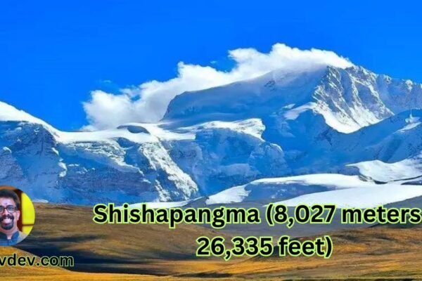 Shishapangma (8,027 meters / 26,335 feet)