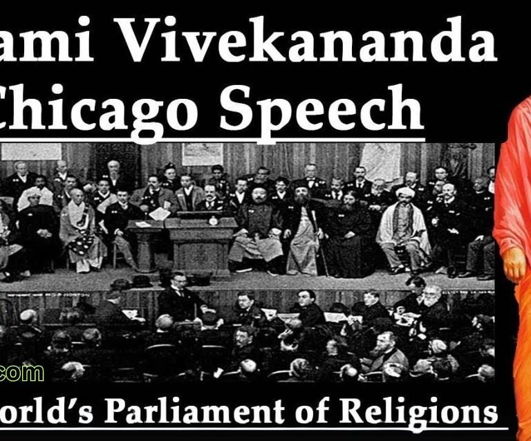 Swami Vivekananda's Historic Speech at the Parliament of the World's Religions at Chicago