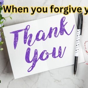 When you forgive you win