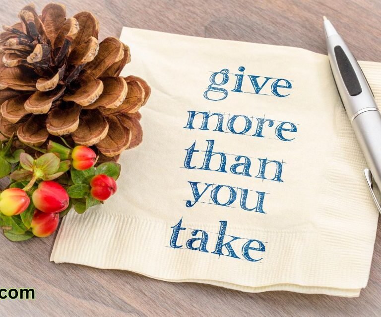 When you give joy to other people, you get more joy in return. You should give a good thought to the happiness that you can give out