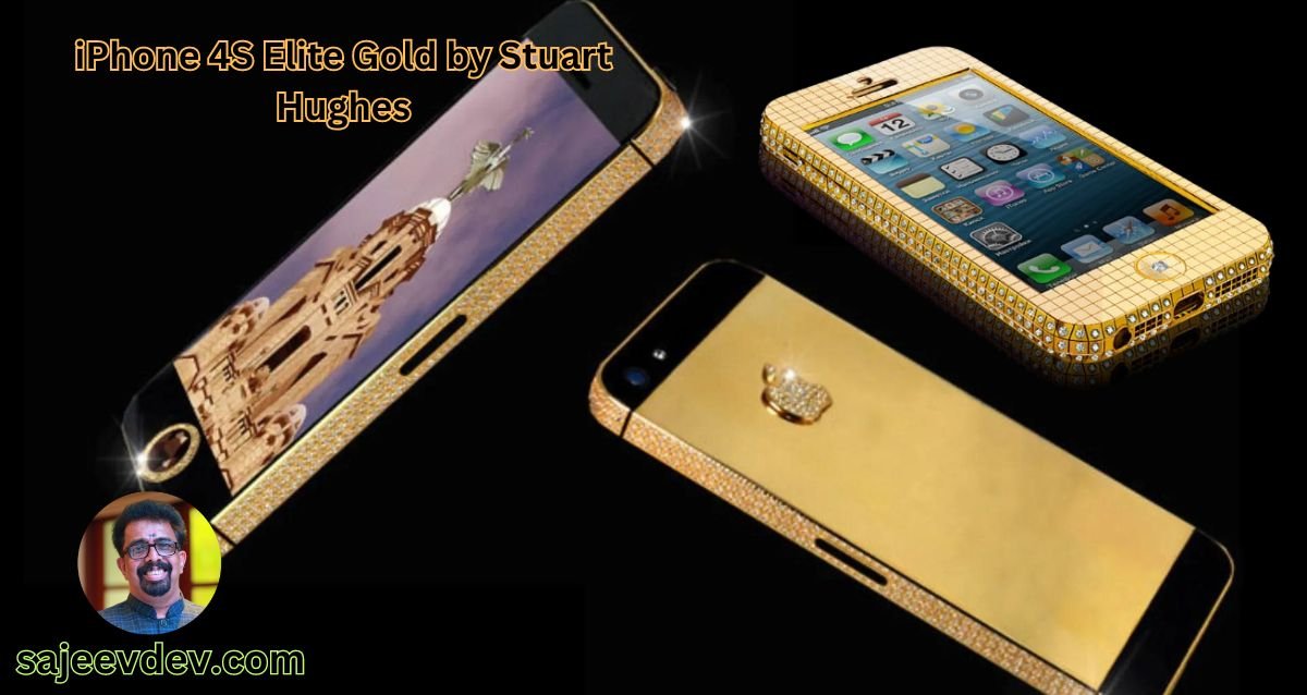 iPhone 4S Elite Gold by Stuart Hughes