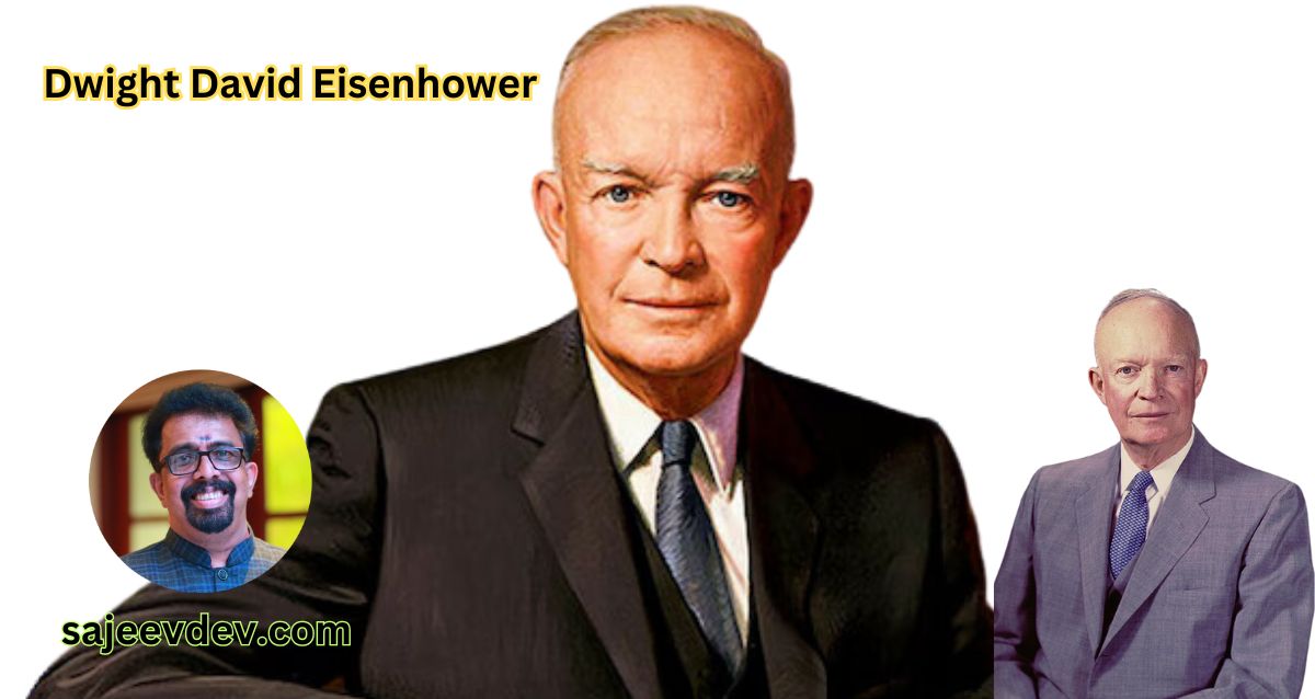 Dwight David Eisenhower Military Leader and 34th President of the United States