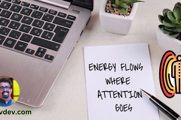 Energy Flows Where Attention Goes