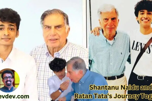 A Heartfelt Bond: Shantanu Naidu and Ratan Tata's Journey Together