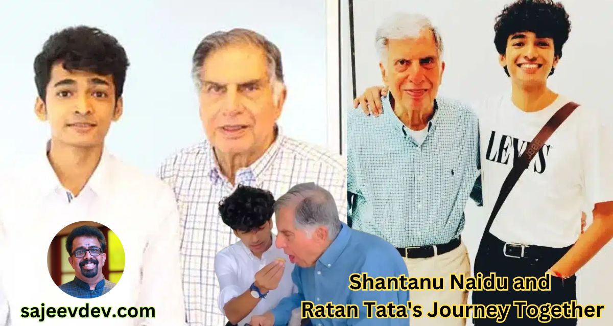 A Heartfelt Bond: Shantanu Naidu and Ratan Tata's Journey Together