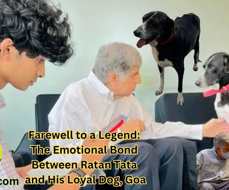 Farewell to a Legend: The Emotional Bond Between Ratan Tata and His Loyal Dog, Goa