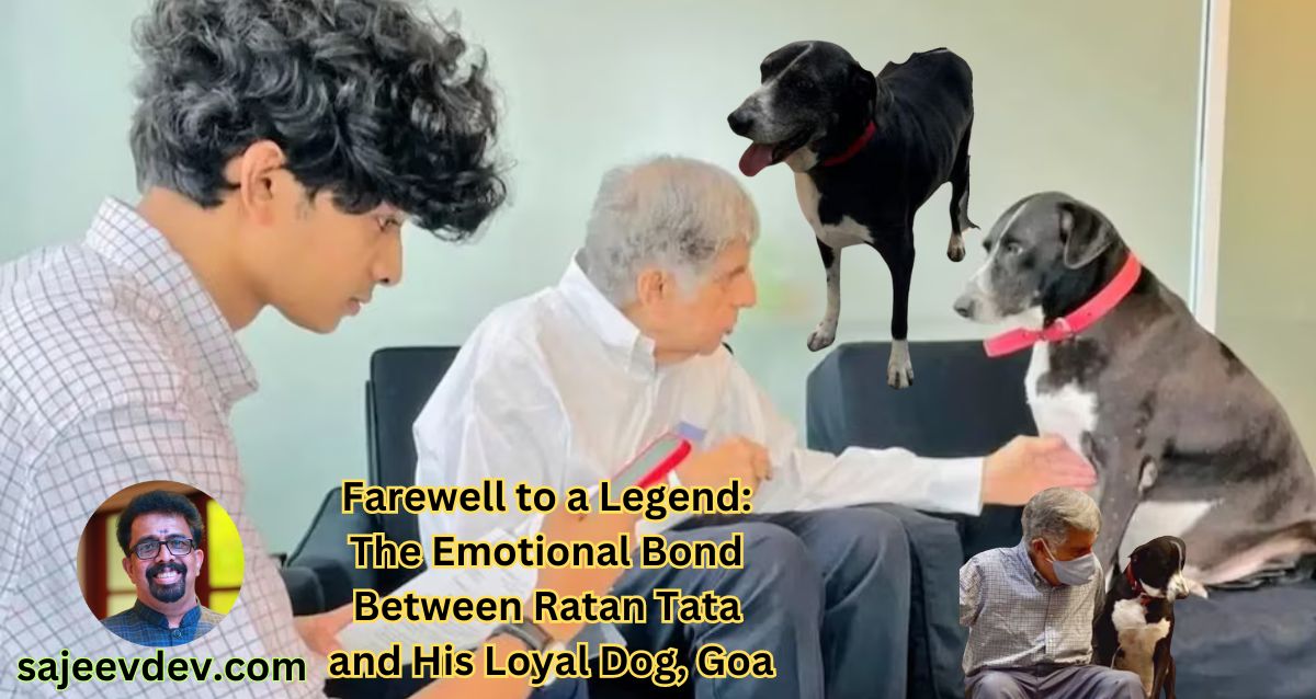 Farewell to a Legend: The Emotional Bond Between Ratan Tata and His Loyal Dog, Goa