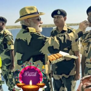 Prime Minister Modi Celebrates Diwali with Armed Forces Near the Indo-Pak Border in Kutch