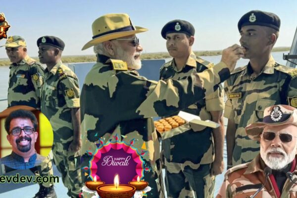 Prime Minister Modi Celebrates Diwali with Armed Forces Near the Indo-Pak Border in Kutch