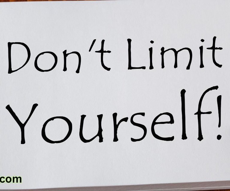 The Only Limitations are the Ones You Place on Yourself