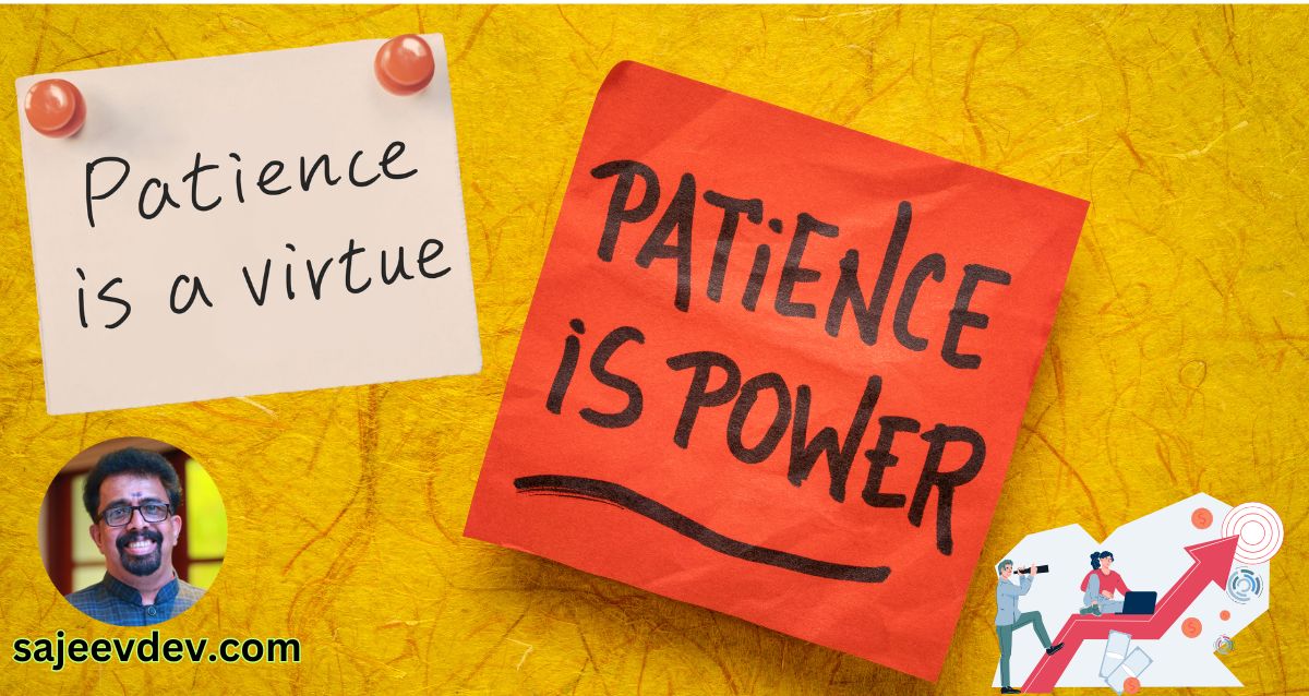 Patience is Power in the Pursuit of Goals