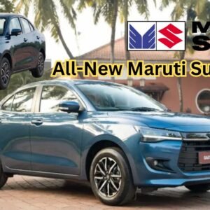 Unveiling the All-New Maruti Suzuki Dzire: Excitement for the Indian Market