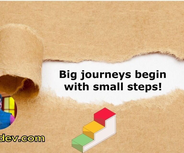 Success Begins with Small Steps