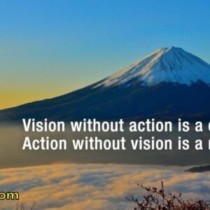 Vision Without Action Is Daydreaming